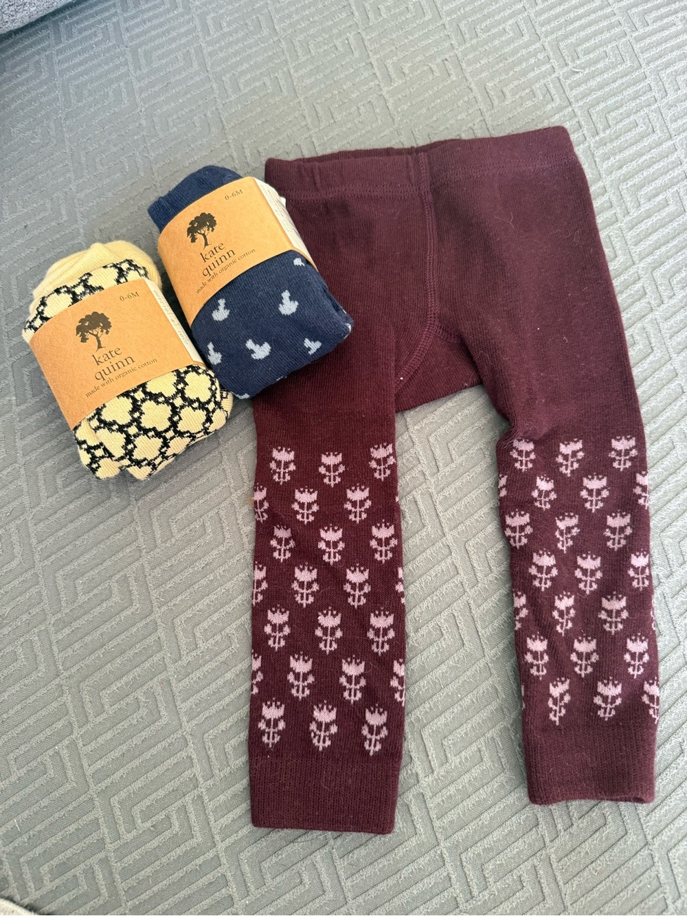 3 kate quinn printed Cotton Tights